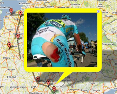 Tour De France Map 07