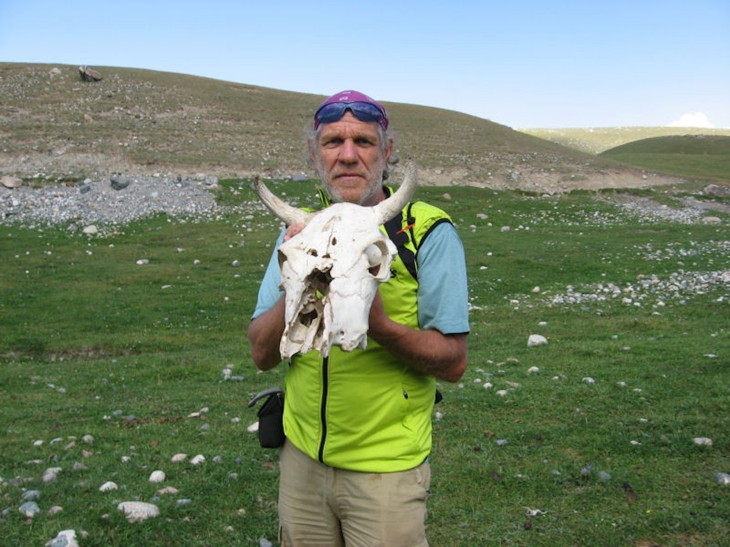 Fietsen door paradijselijk Kirgizië