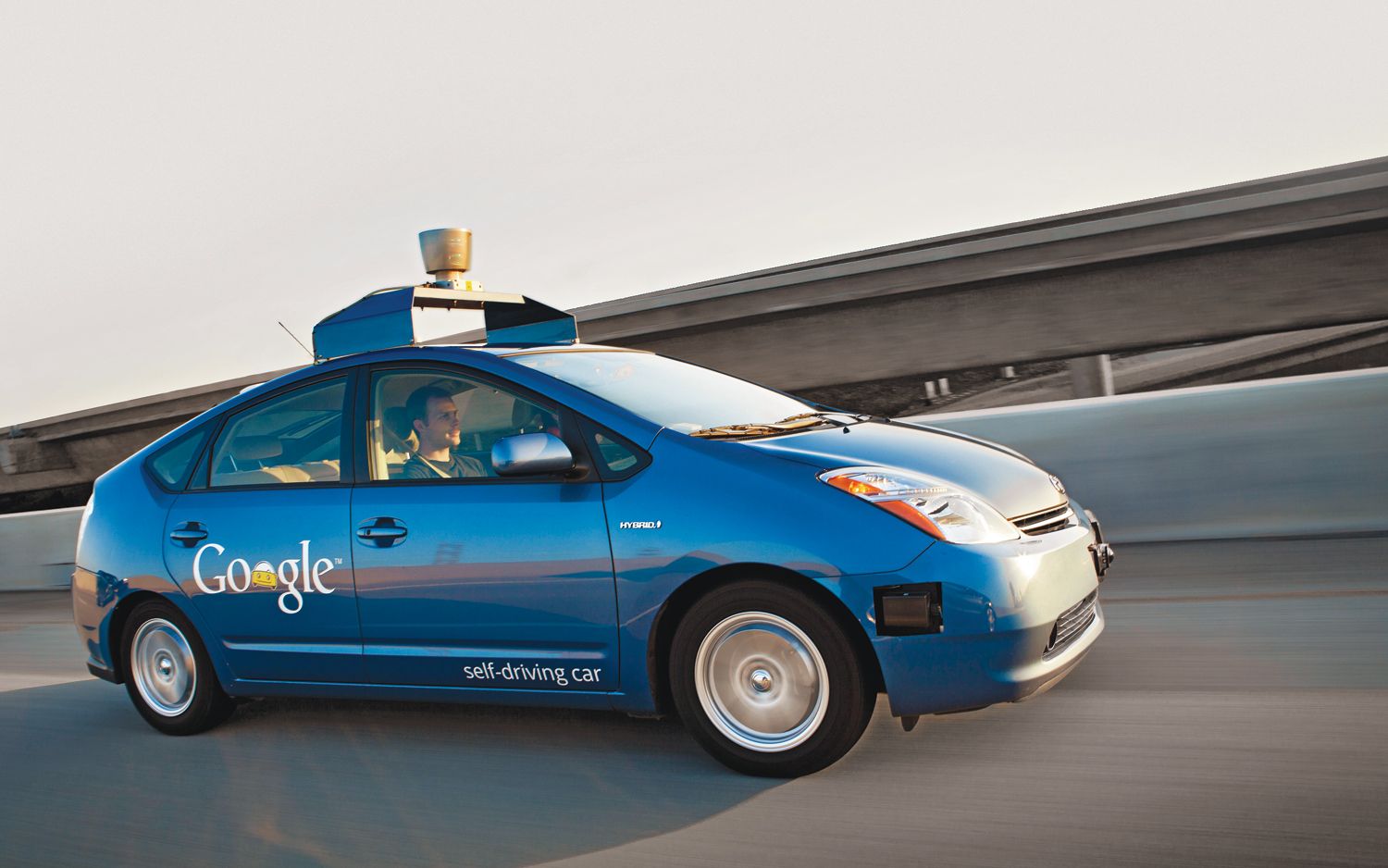 Laat je rijden door de Google Prius, zonder chauffeur