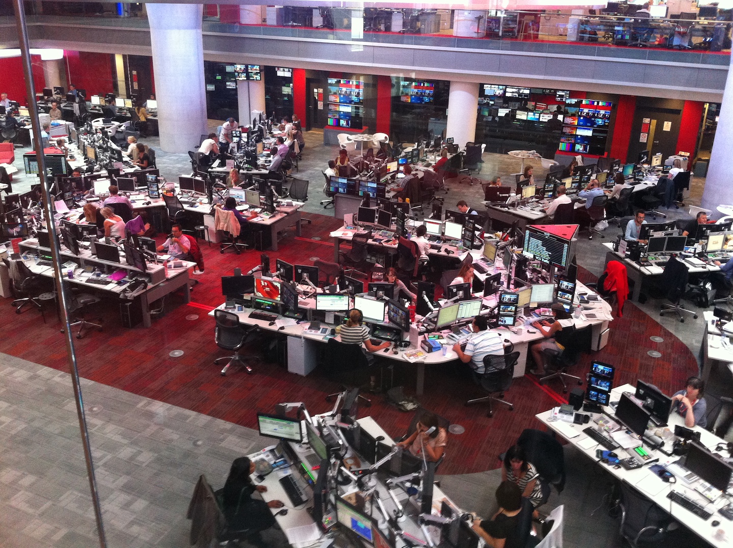 BBC News into a multimedia newsroom