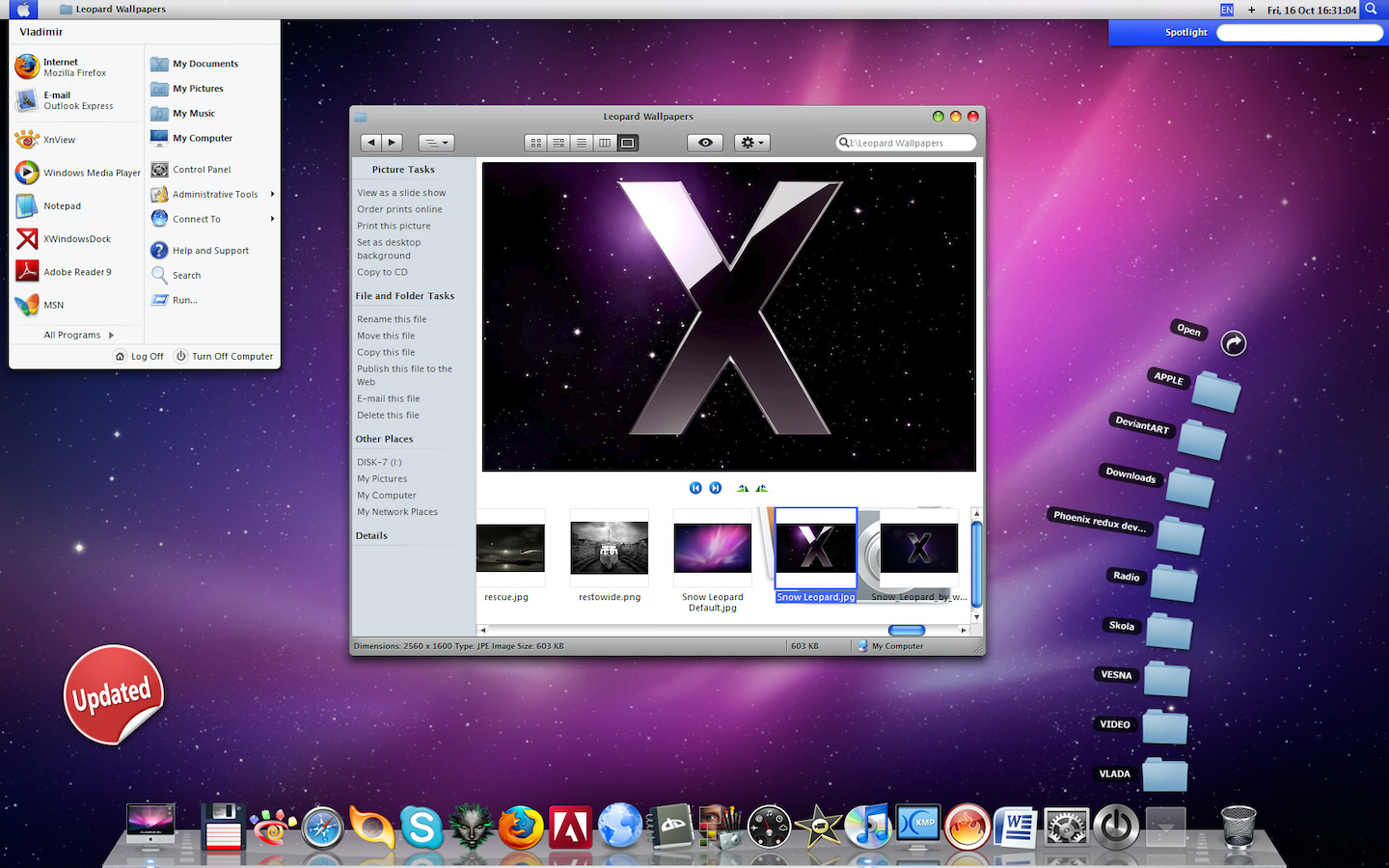 MacWindows OSXP