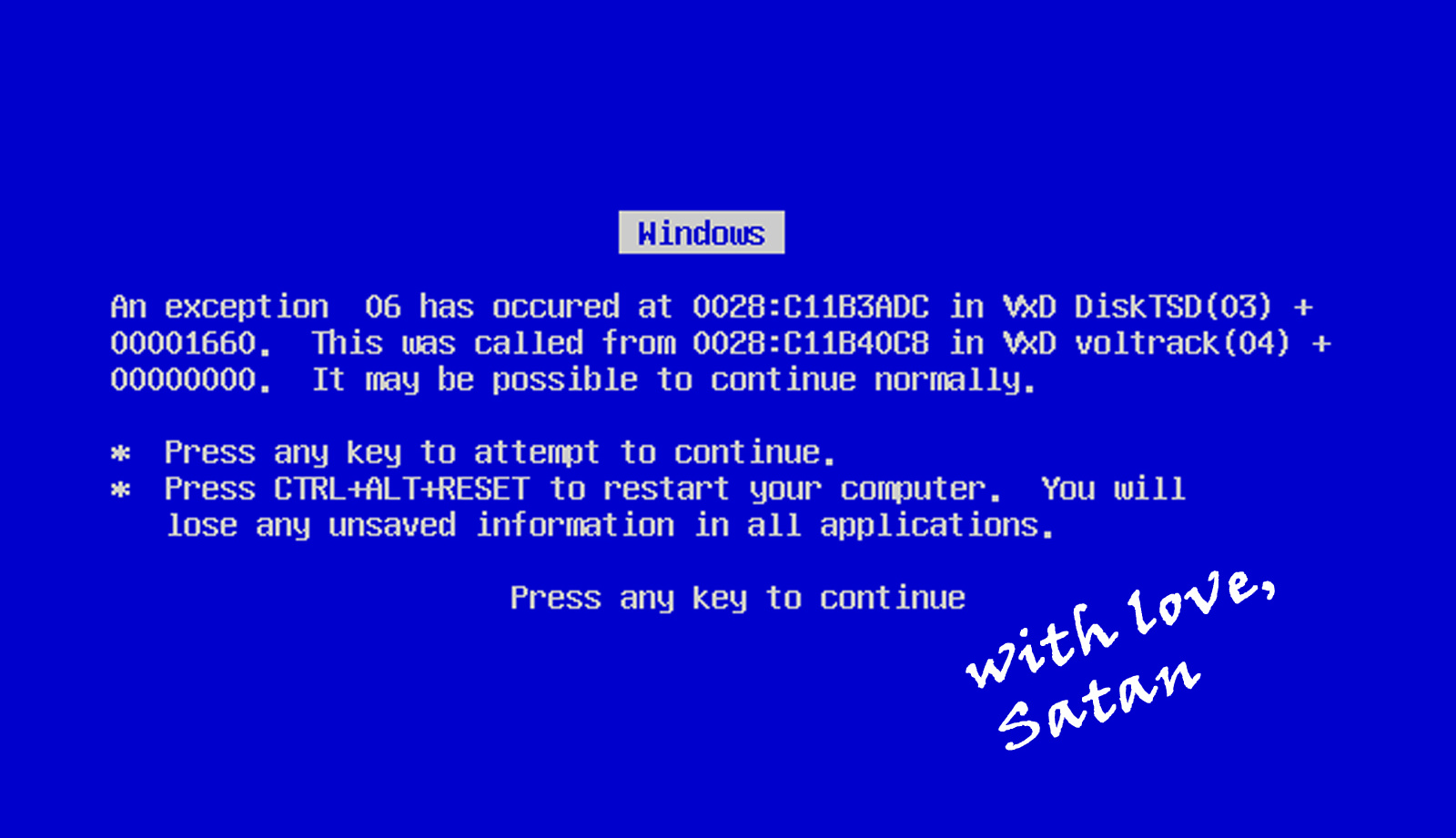 De levende lijken van Windows 95